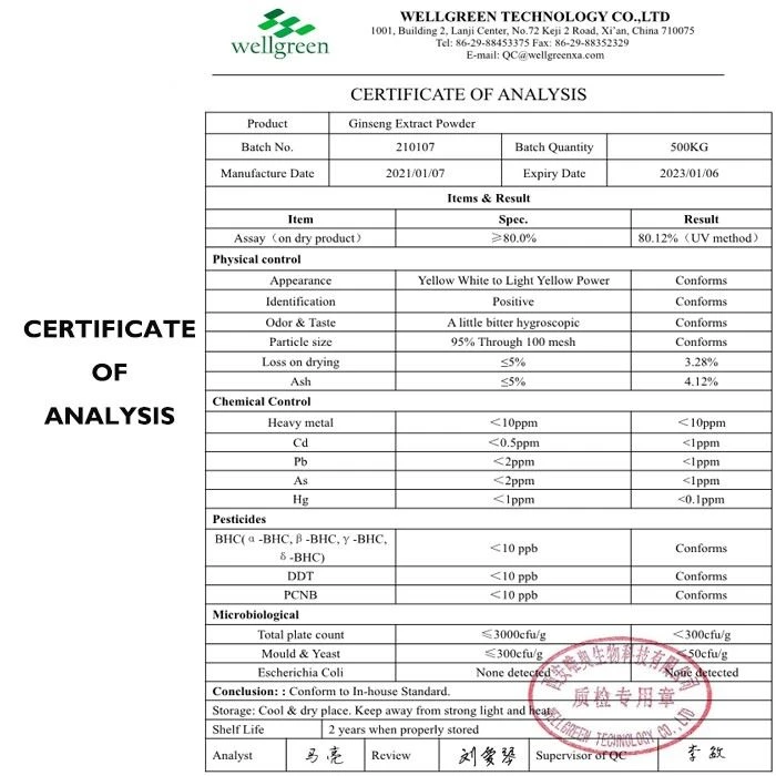 Ginseng Extract Powder
