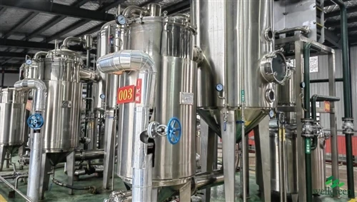 Stainless steel production plant used for speciality ingredient manufacture